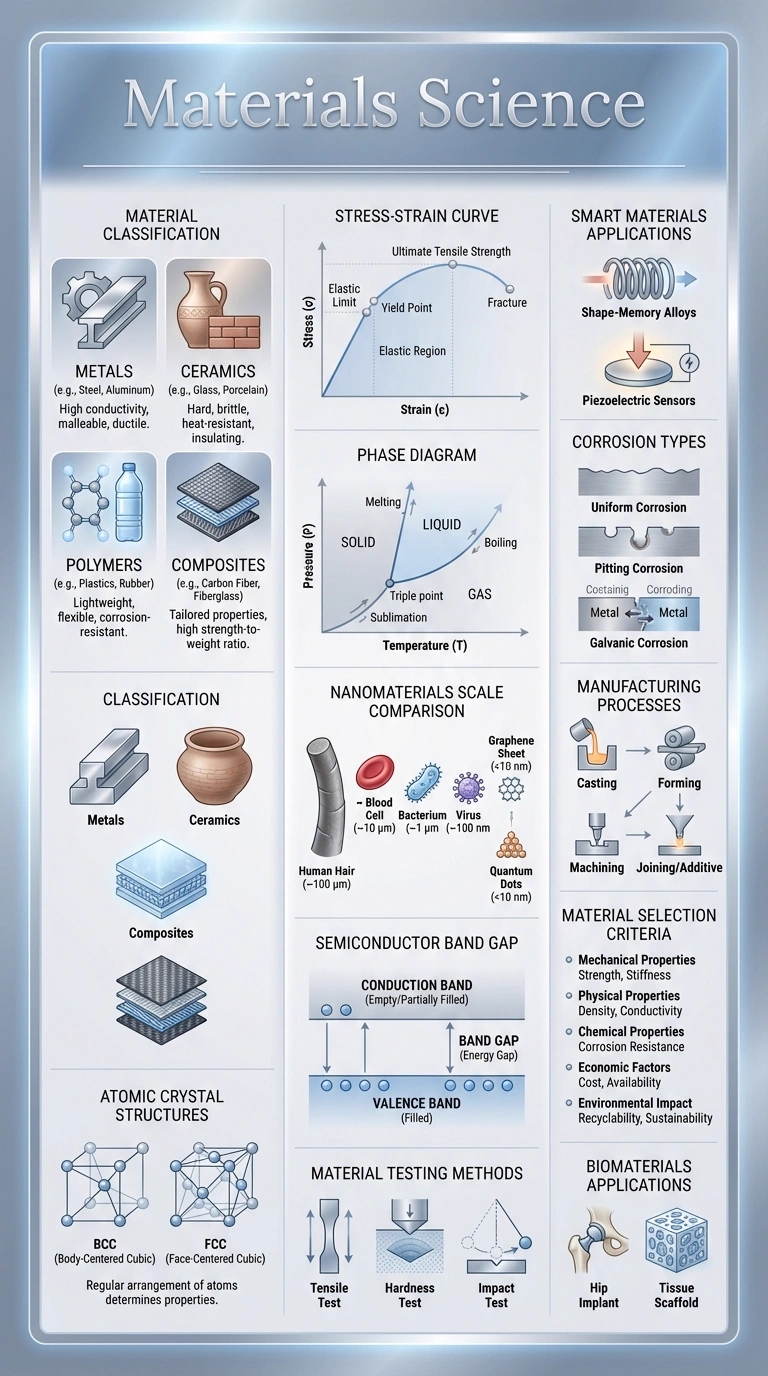 Materials Science Infographic