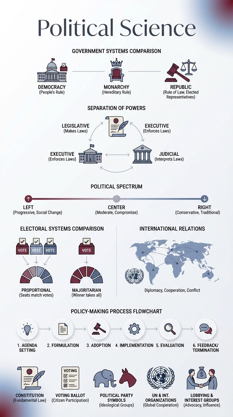 Political Science Infographic